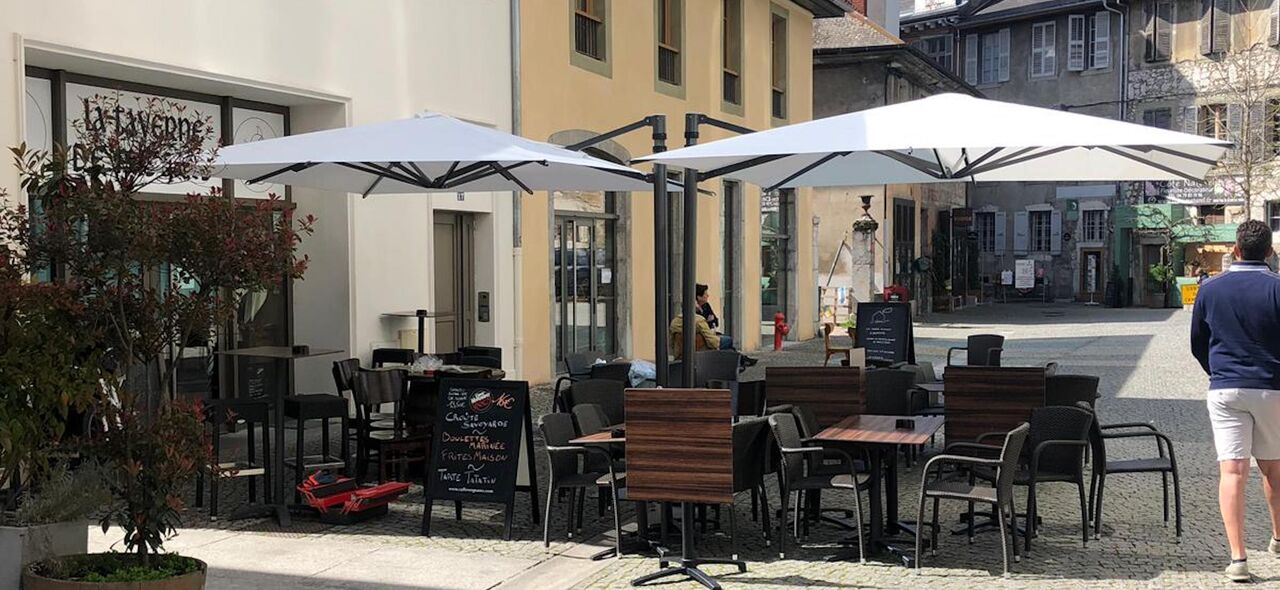Parasol déporté - TYP SAH Pour la maison et le restaurant 